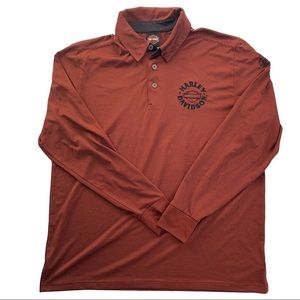 Harley Davidson long sleeve polo from El Paso, TX